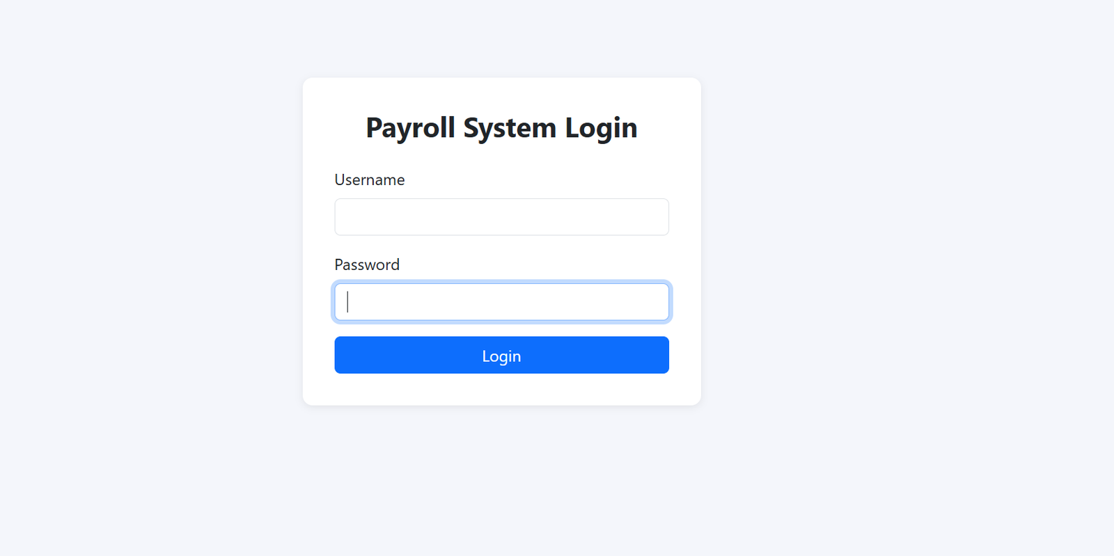 System payroll